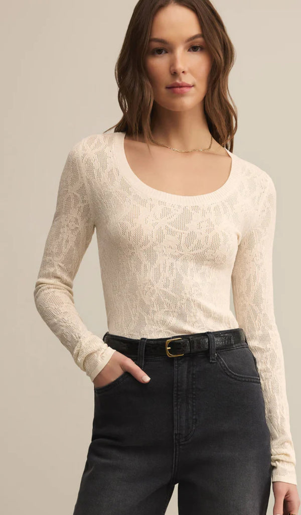 ZW253385 Tibi Mesh Sweater