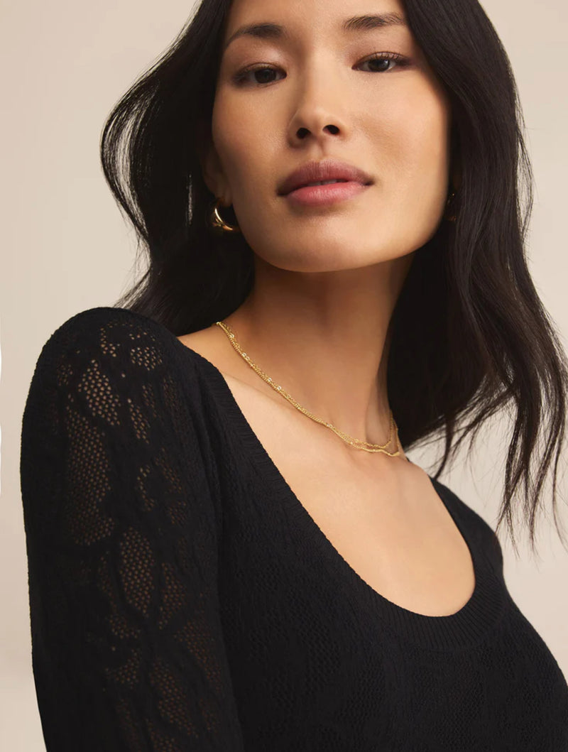 ZW253385 Tibi Mesh Sweater