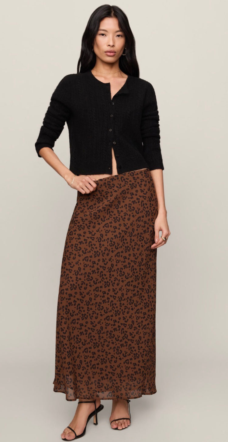 ZK263215 Europa Leopard Skirt