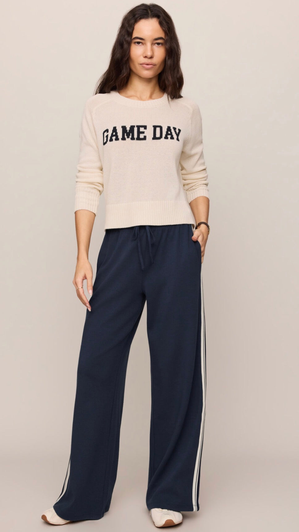 ZVW263595 Varsity Stand In Sweater