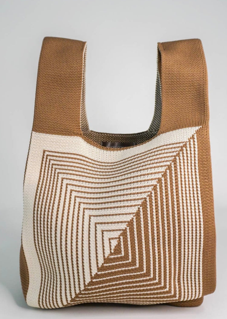 Labyrinth Knit Handbag - Medium