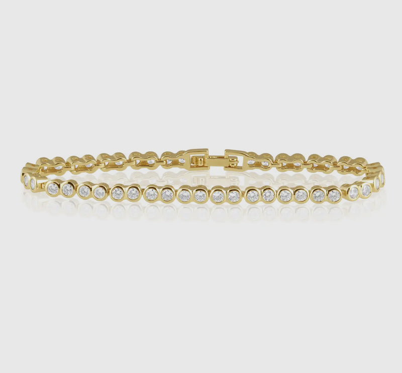 BEB12SJD1 Bezel Tennis Bracelet