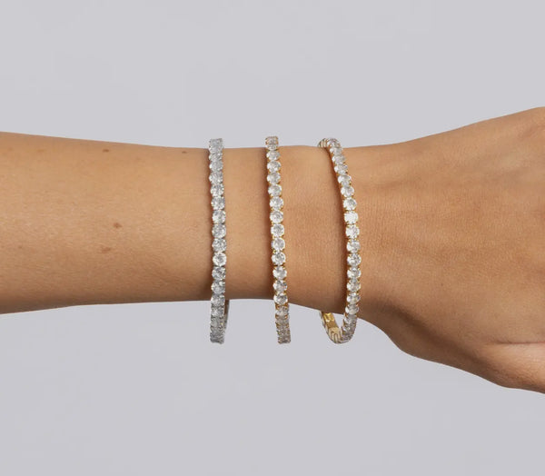 BEIS660SJD Eileen CZ Stretch Bracelet