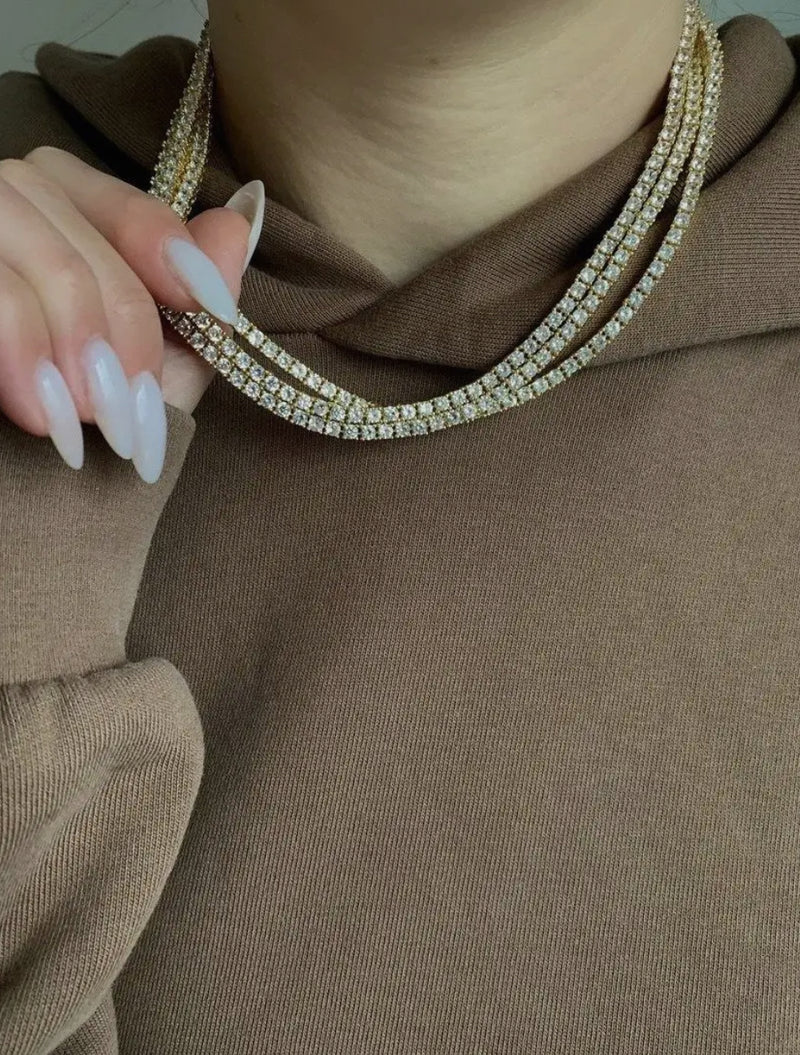 KATSNSJD Karla Tennis Necklace