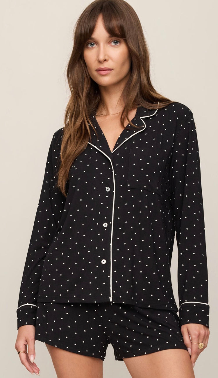 ZLT263533 Luxe Dot PJ Top