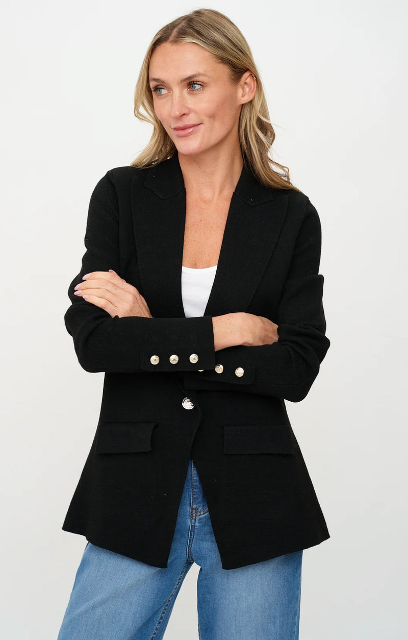 SF1467 Hillary Knitted Tailored Blazer