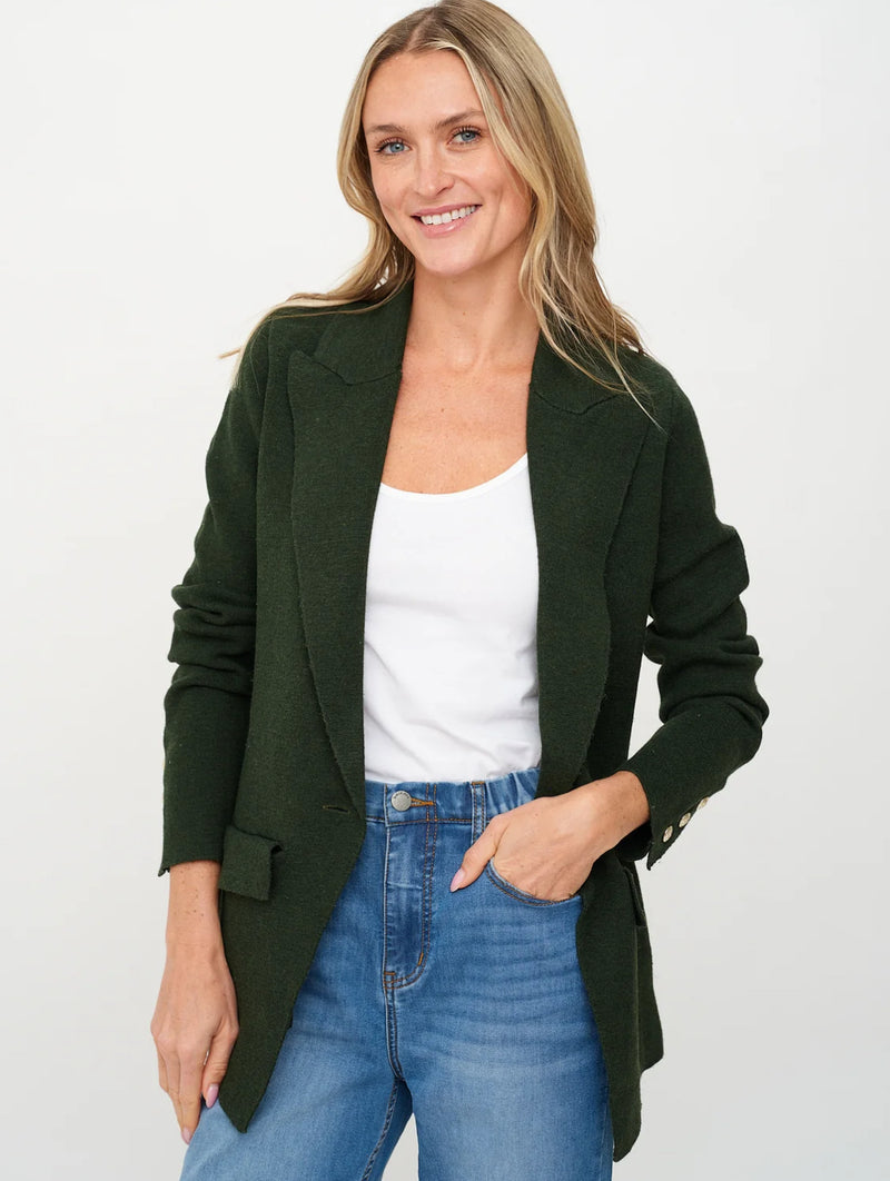 SF1467 Hillary Knitted Tailored Blazer