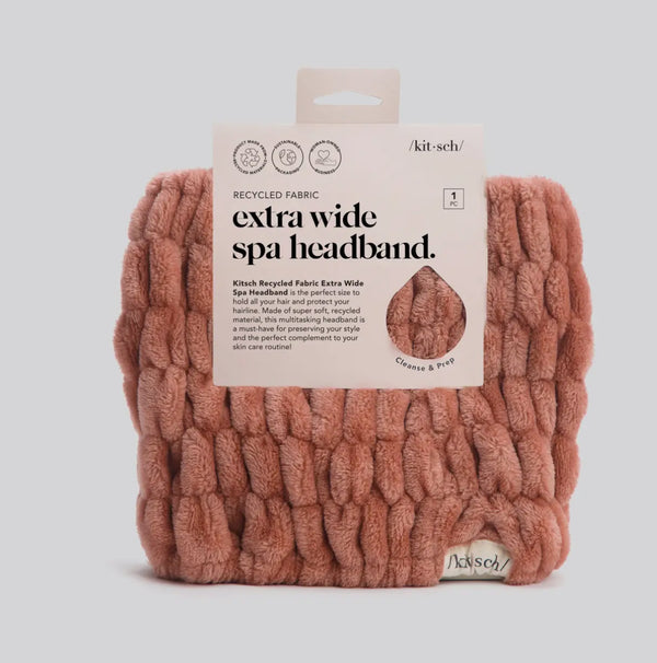 8275 Extra Wide Spa Headband - Dusty Rose