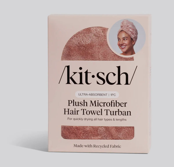501680 Plush Microfiber Hair Towel Turban