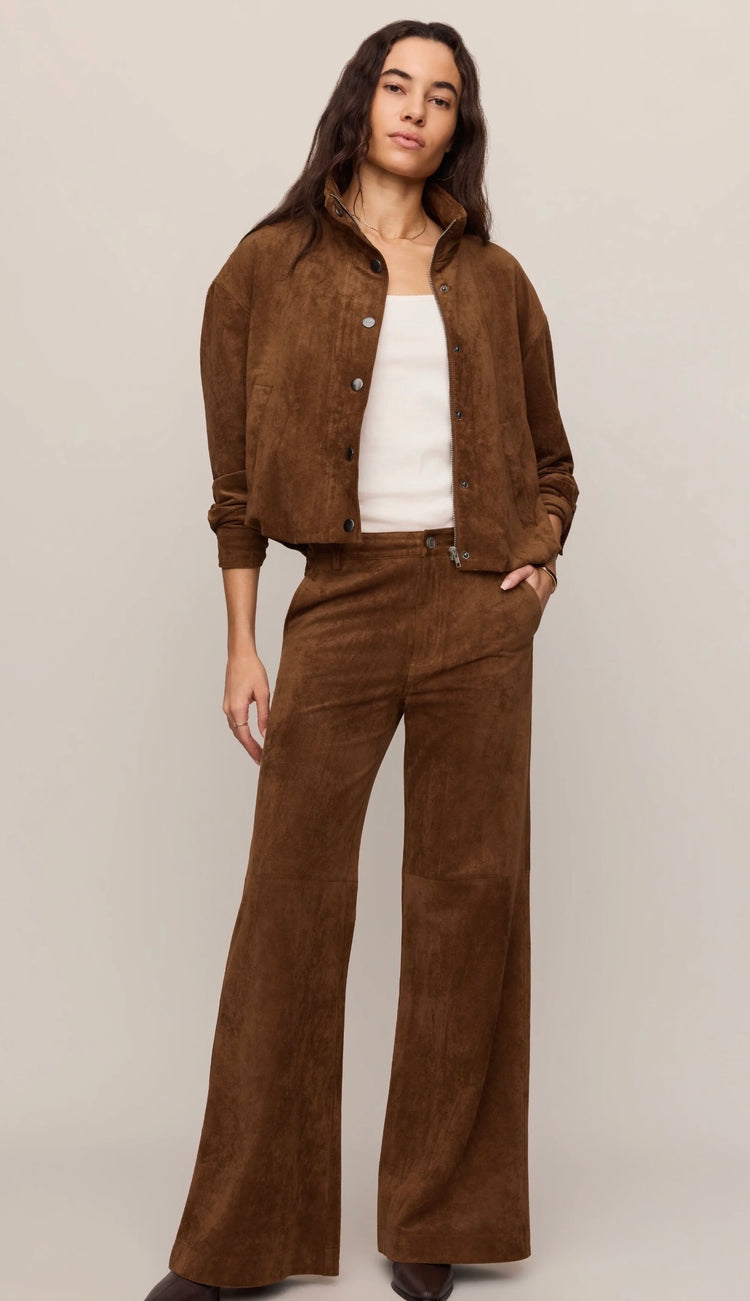 ZP263173 Cecile Faux Suede Trouser