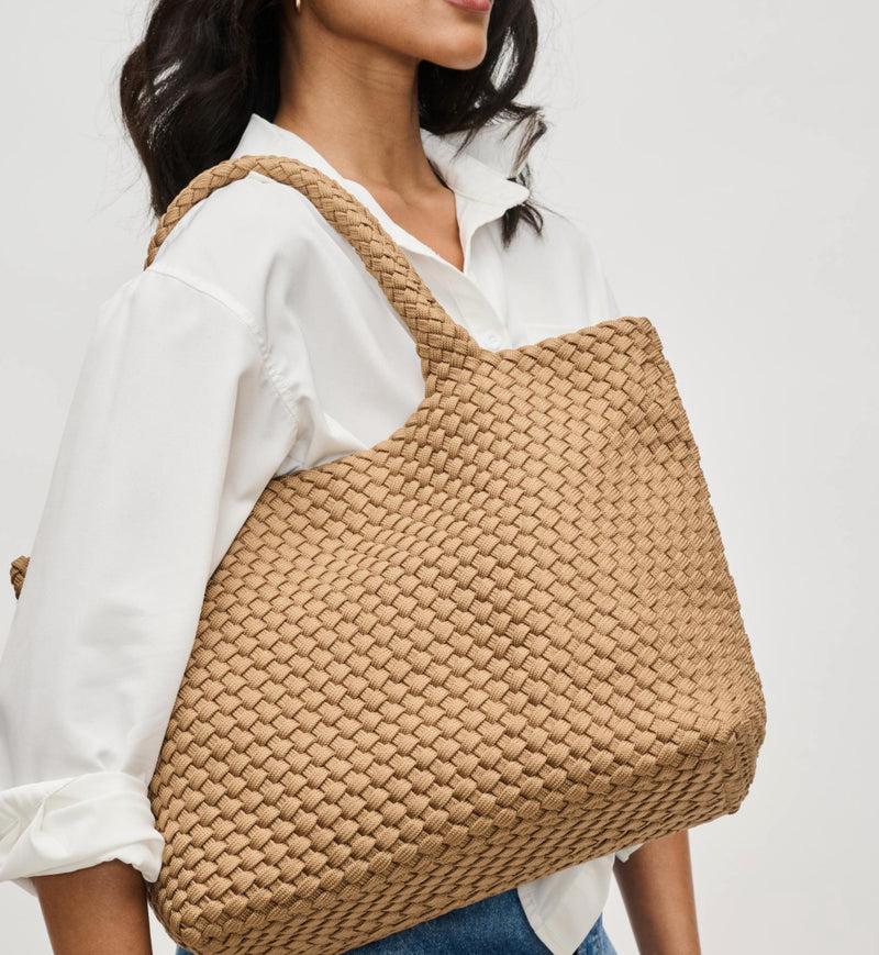 Sky’s the Limit Lace Up Medium Tote