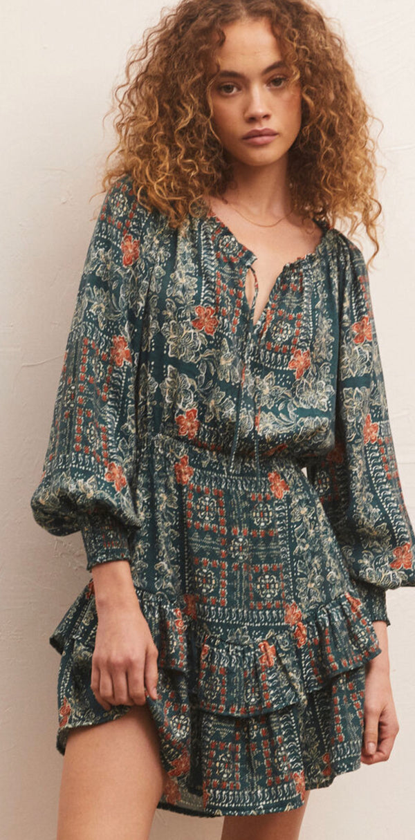 ZD233799 Jo Printed Mini Dress