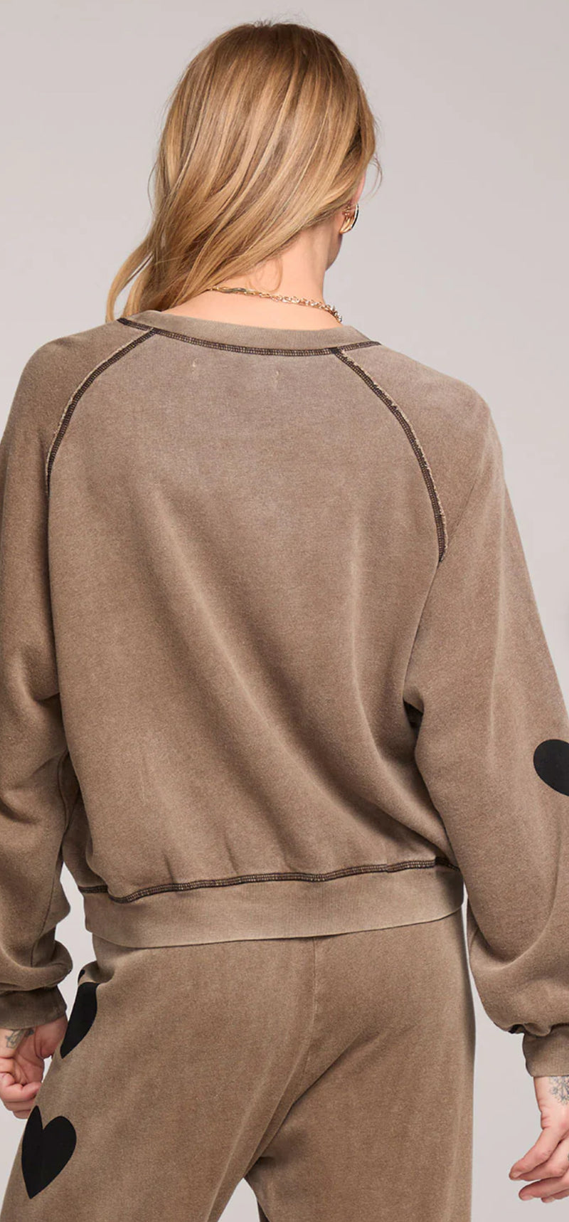 S3742-W704 Kevvy Heart Pullover