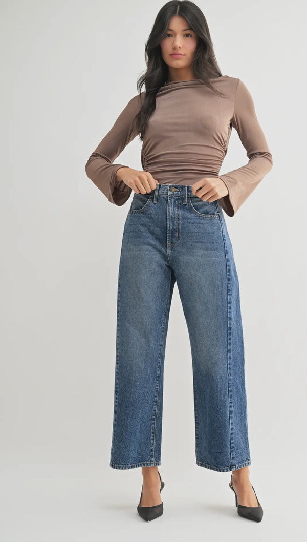 BP471N- DK Barrel Jean Twist