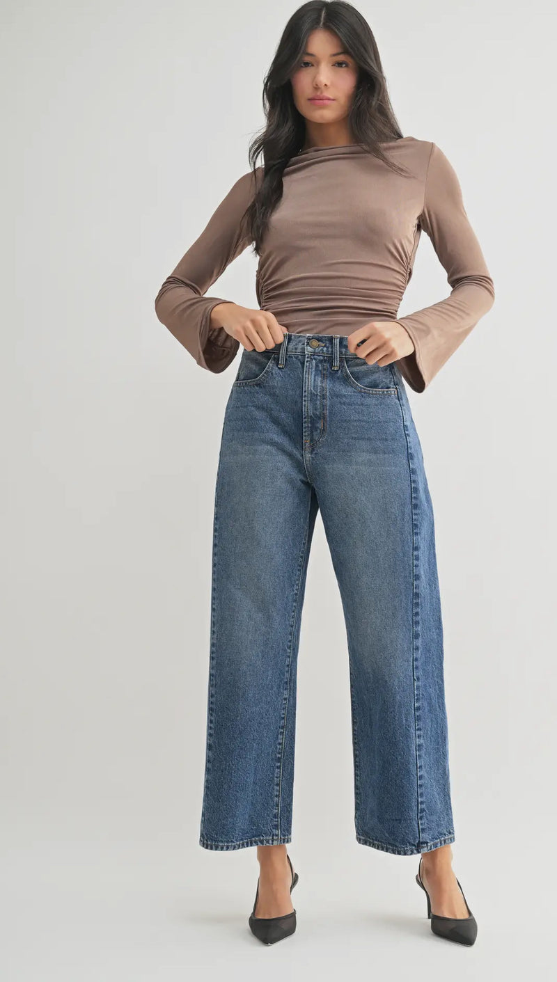 BP471N- DK Barrel Jean Twist