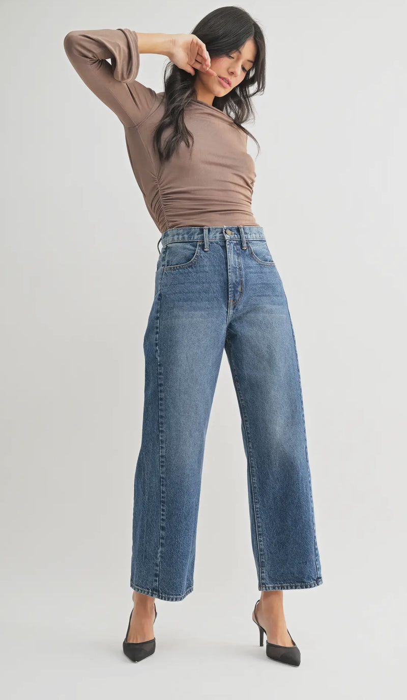 BP471N- DK Barrel Jean Twist