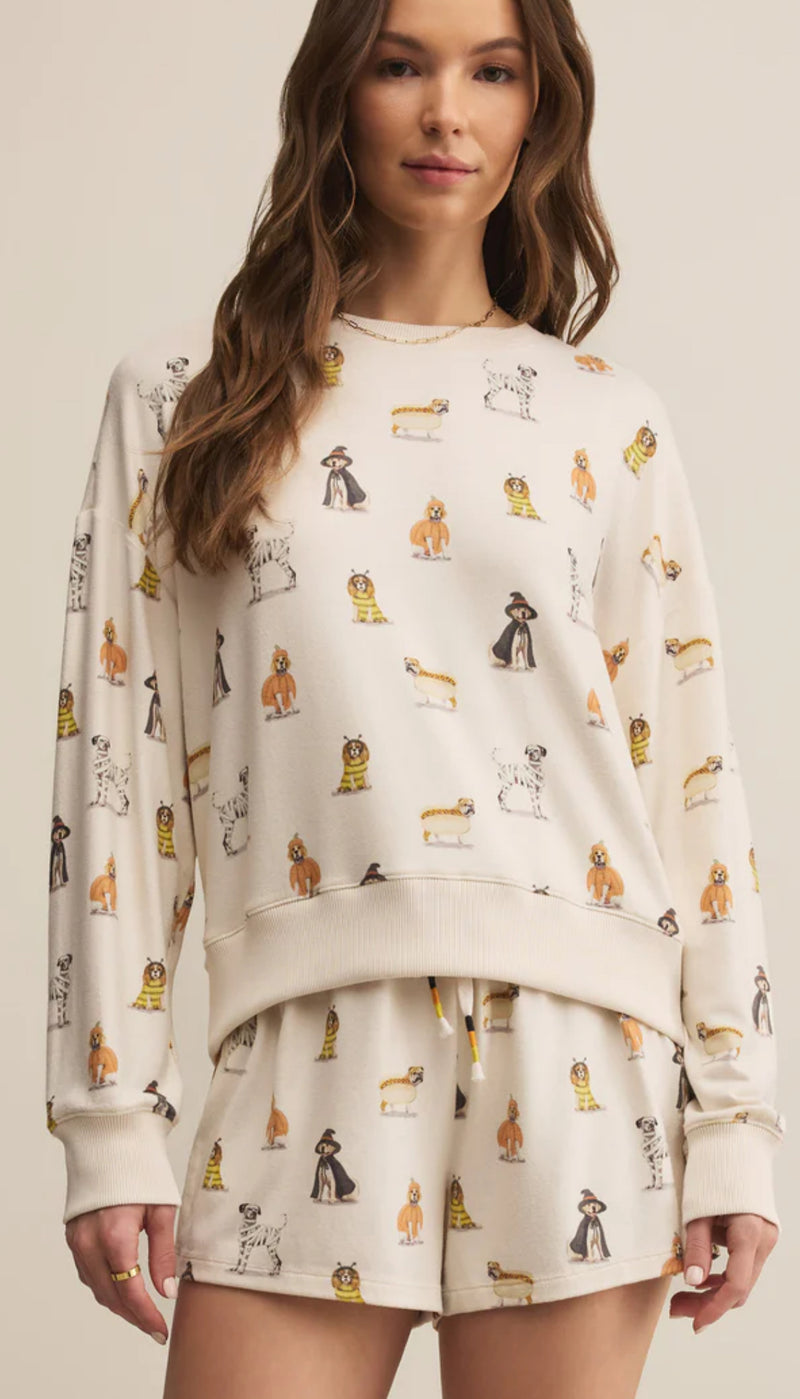 ZLT253128 Elle Pup LS Top