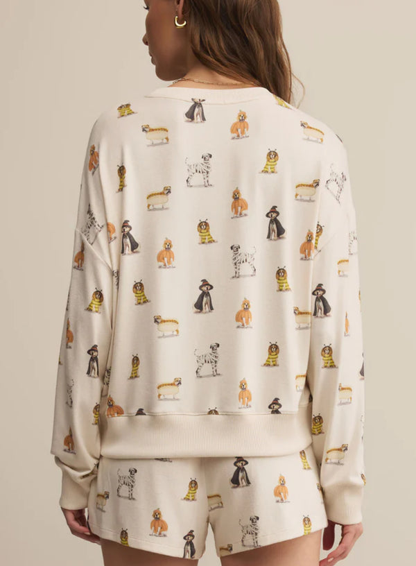 ZLT253128 Elle Pup LS Top