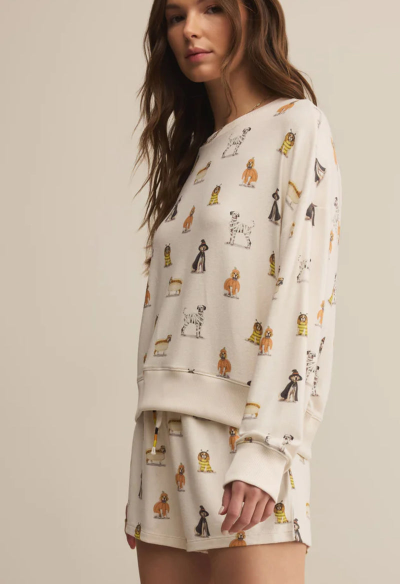 ZLT253128 Elle Pup LS Top