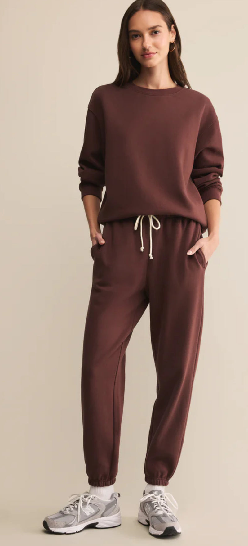 ZP253860 Stadium Cotton Jogger-Sandalwood