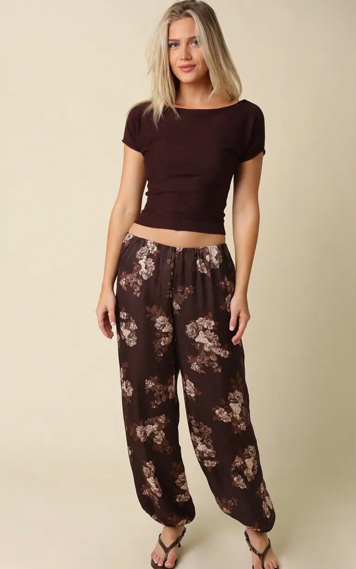 2606-02 Remi Floral Pants
