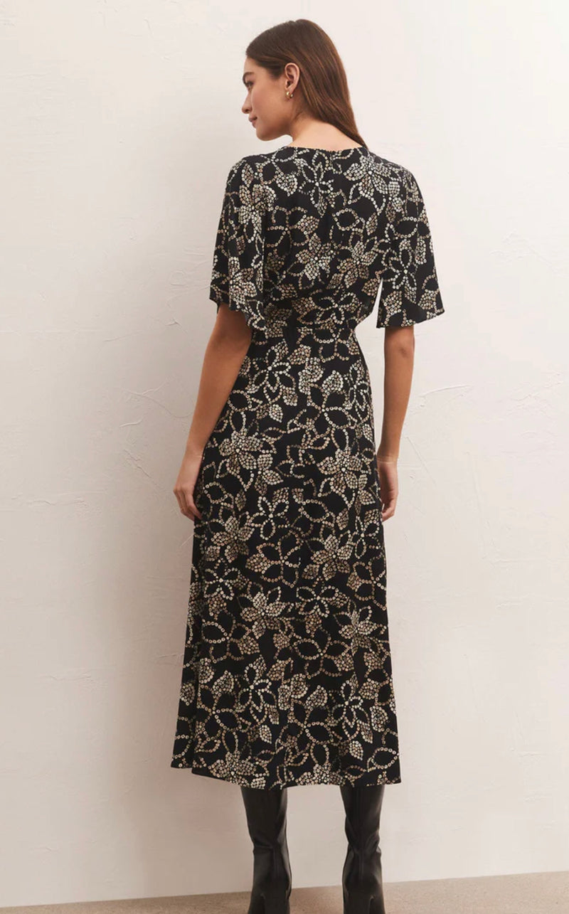 ZD233826 Iris Batik Midi Dress