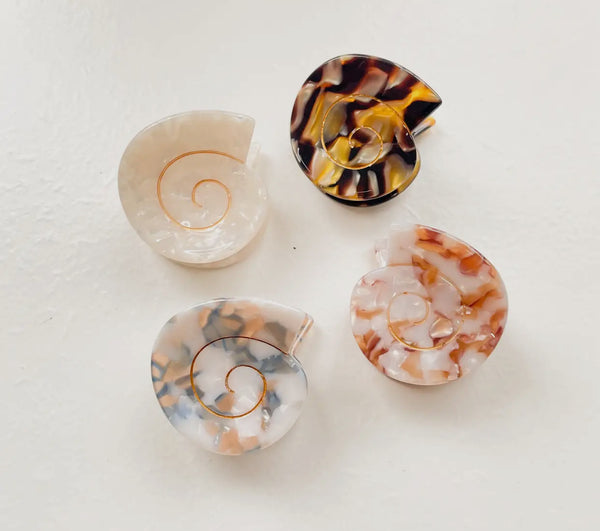 BFY-A515 Cora Seashell Small Hair Clip