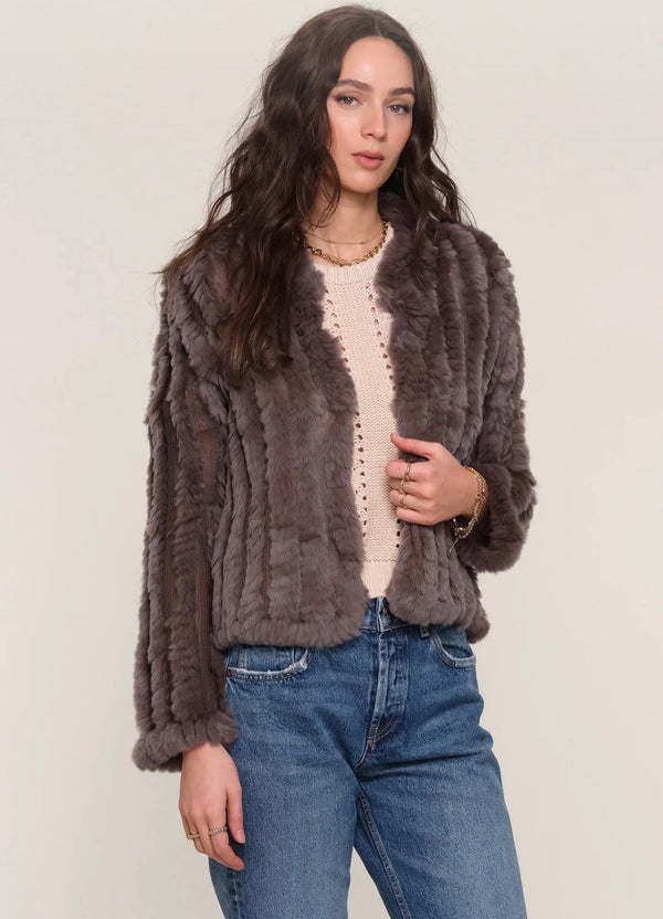 258ua7g Rosa Jacket- Chocolate