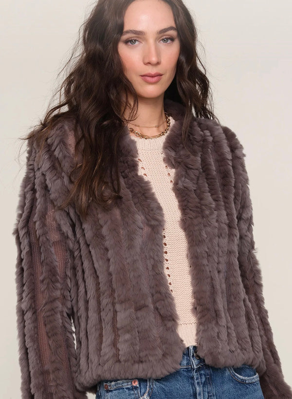 258ua7g Rosa Jacket- Chocolate