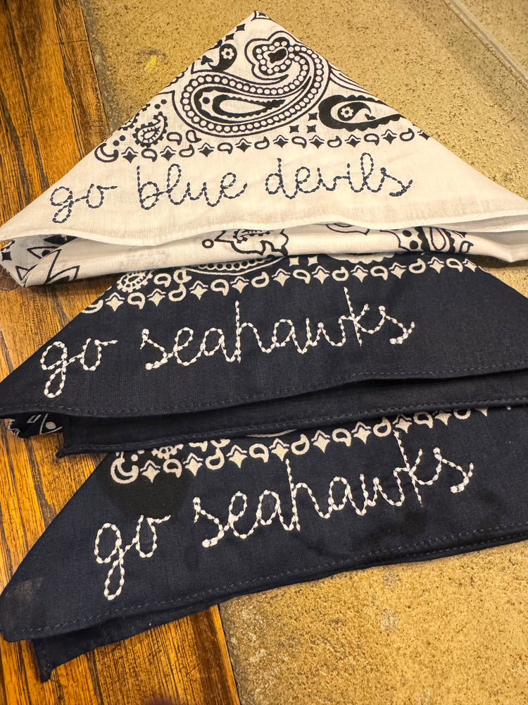 Custom Embroidered Bandana