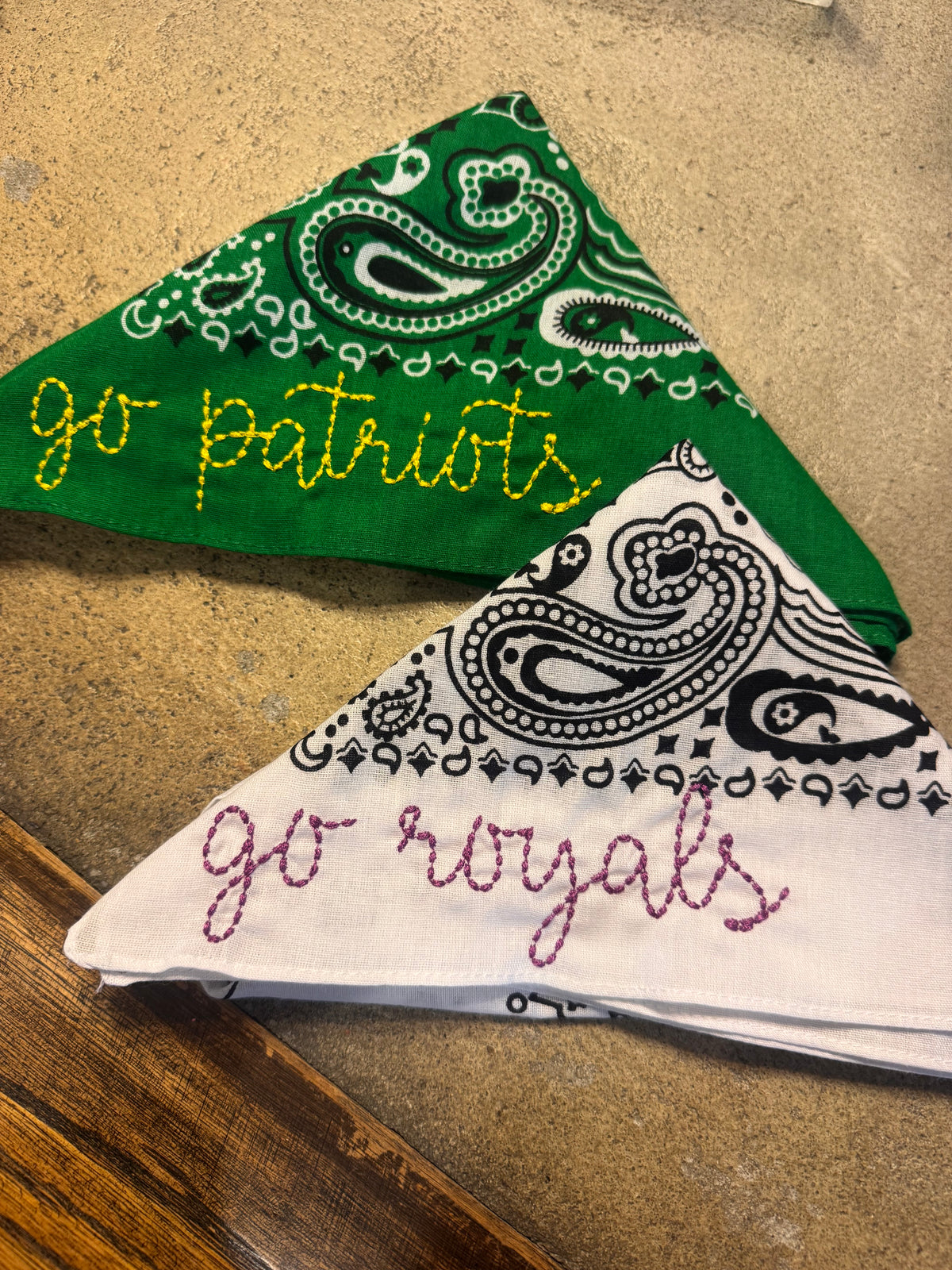 Custom Embroidered Bandana