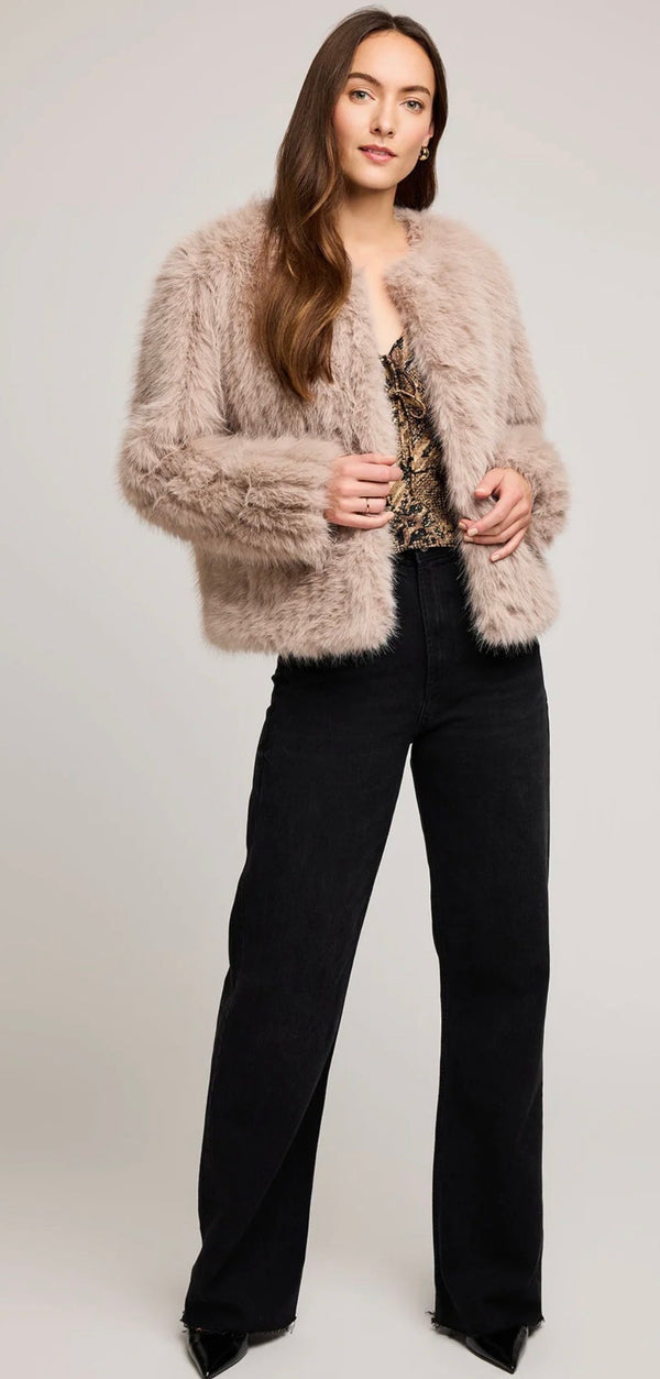 GF2509- 5256 Uma Faux Fur Jacket