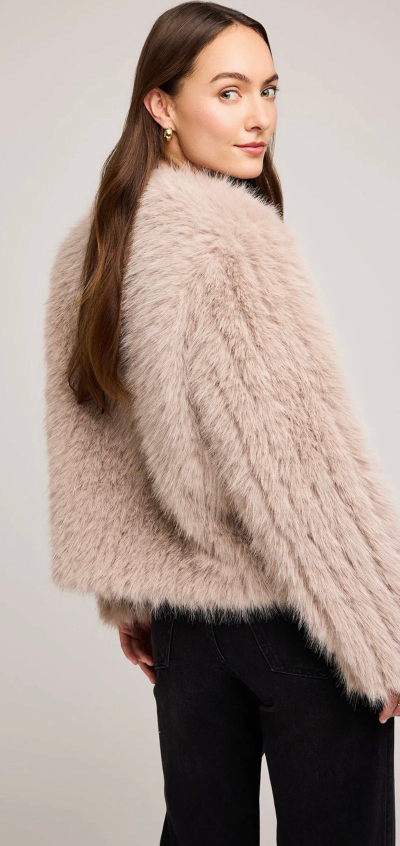 GF2509- 5256 Uma Faux Fur Jacket