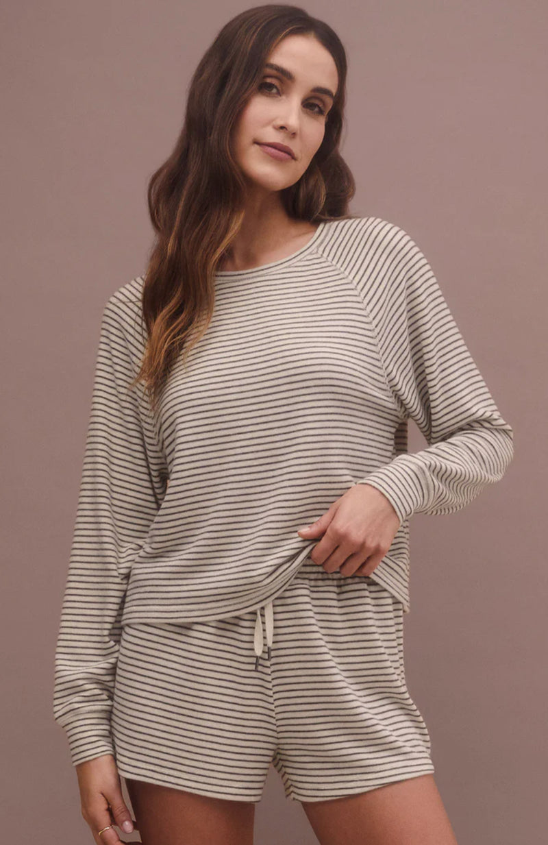 ZLT233648 Staying in stripe LS top