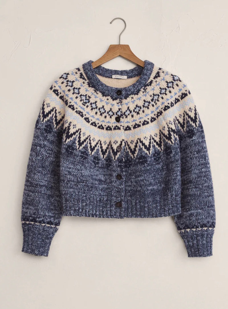 ZW254543  North Sea Fairisle Cardigan