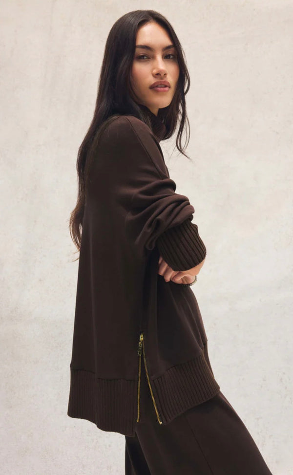ZT254523 Sable Rib Sweatshirt