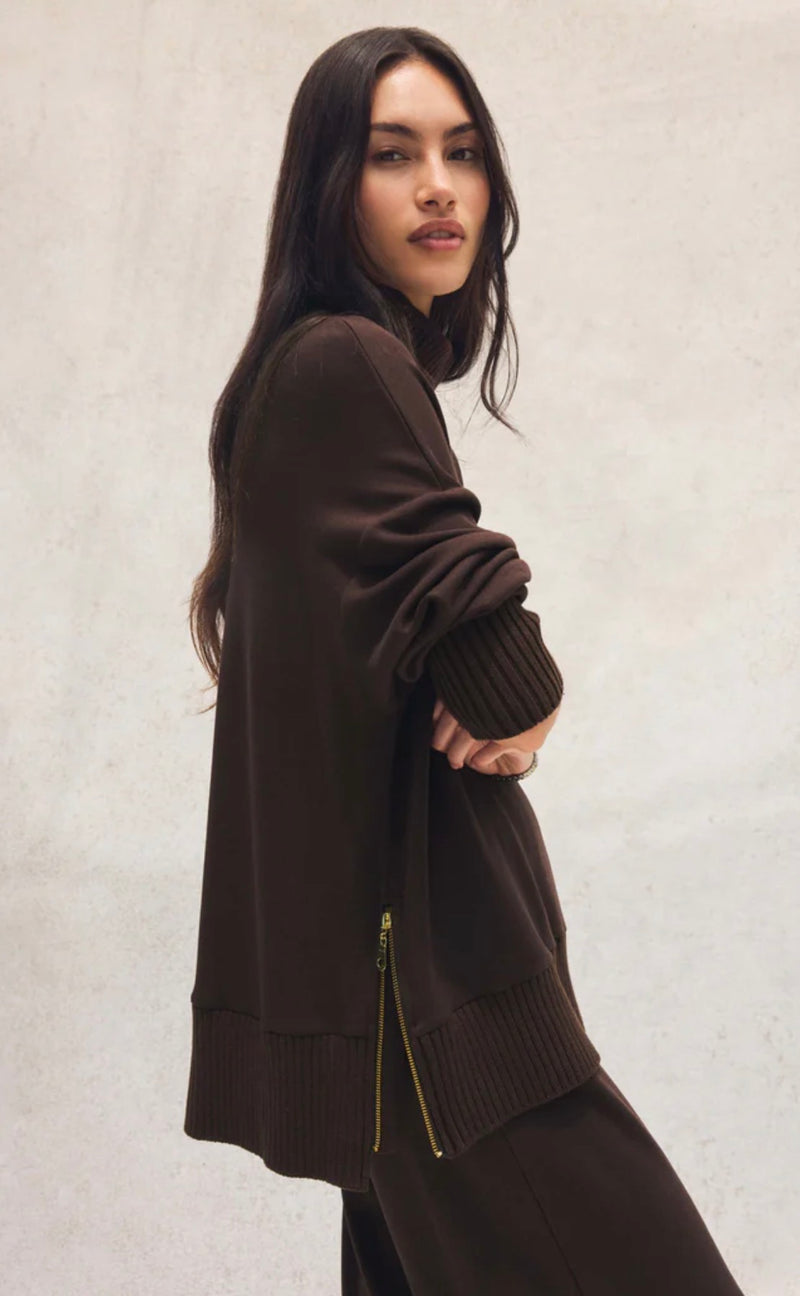 ZT254523 Sable Rib Sweatshirt