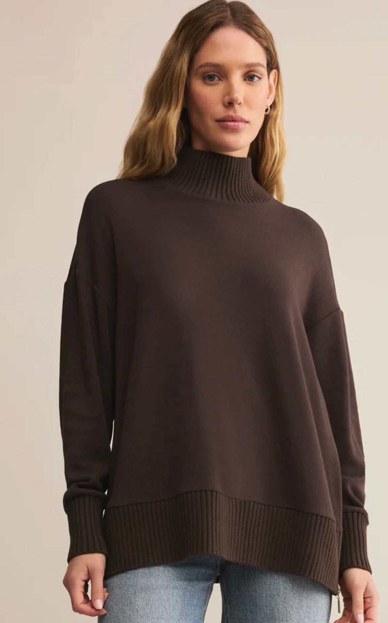 ZT254523 Sable Rib Sweatshirt