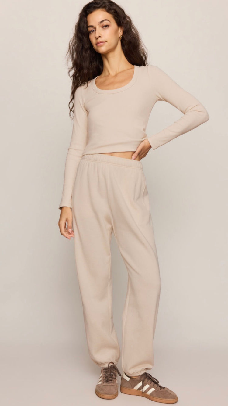 ZP263719 Uptown Jogger - Frosted Pearl
