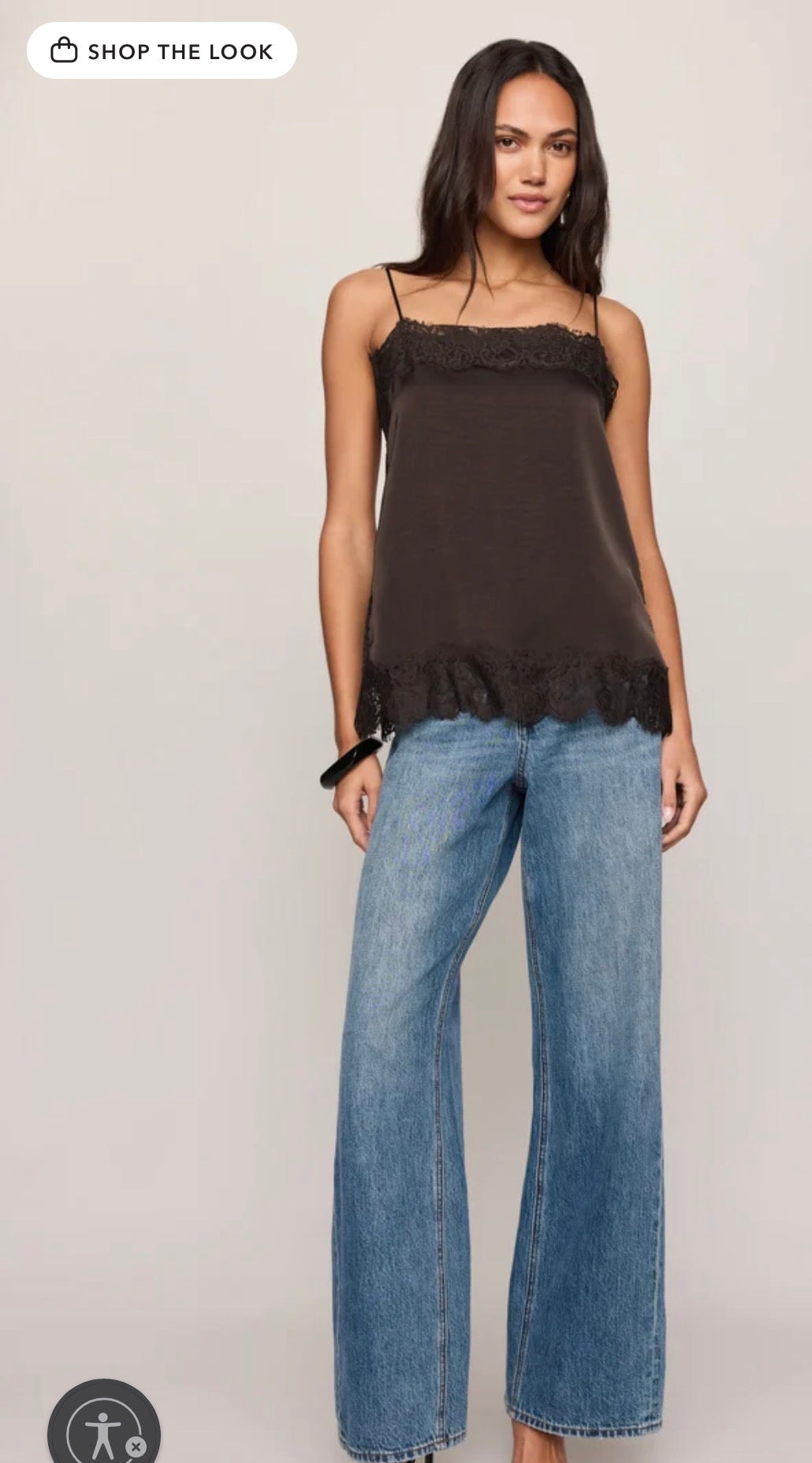 ZT264731 Roselle Lace Trim Cami