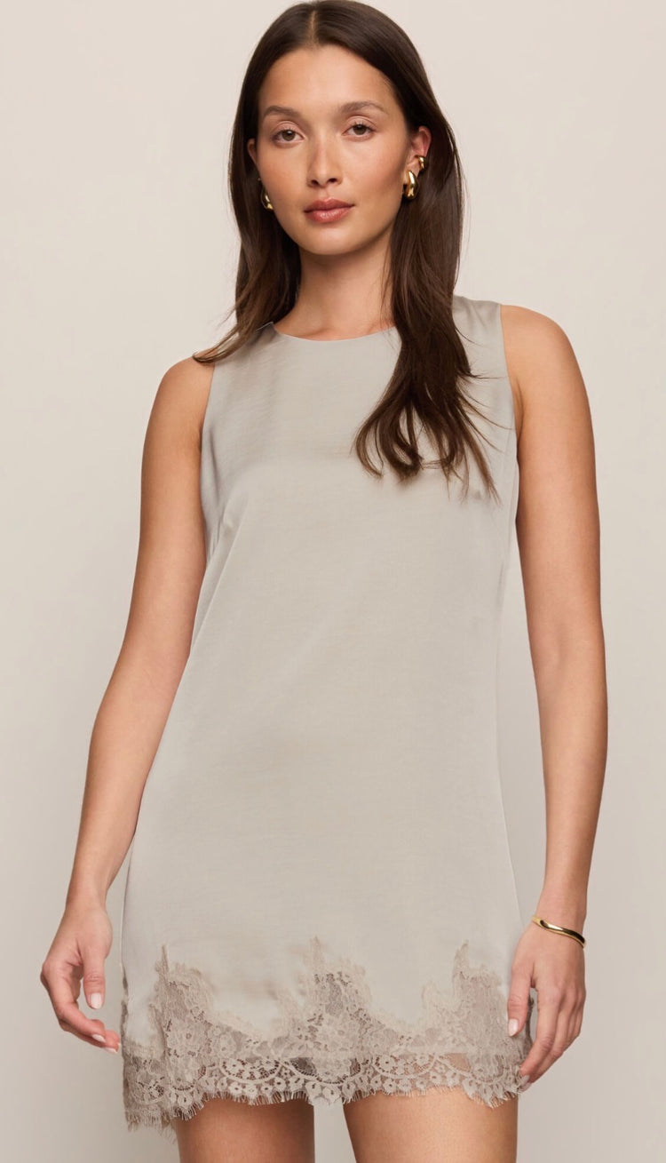 Meadow Muse Lace Mini Dress