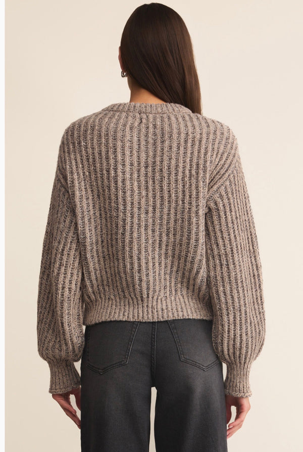 ZW254541 Tivoli Sweater Burnt- Ash Heather