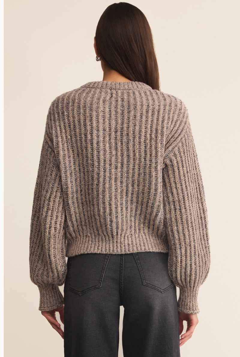 ZW254541 Tivoli Sweater Burnt- Ash Heather