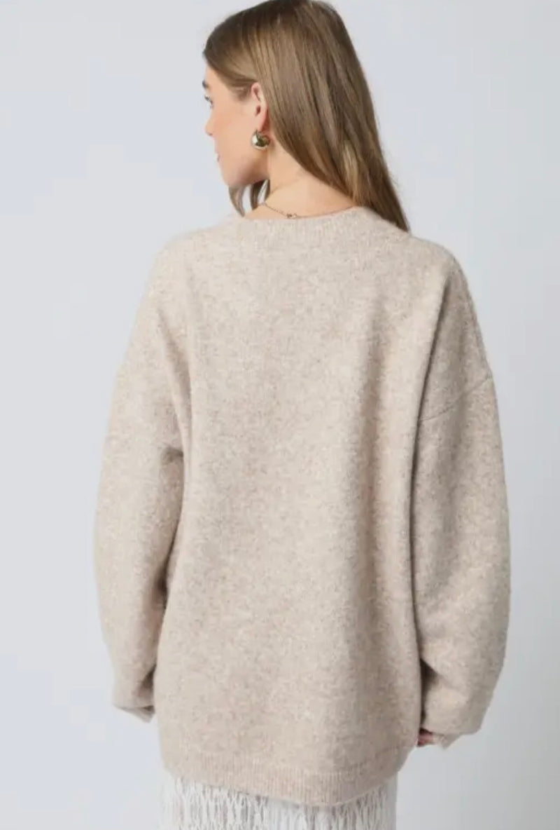 JT2025-142 V-Neck Sweater