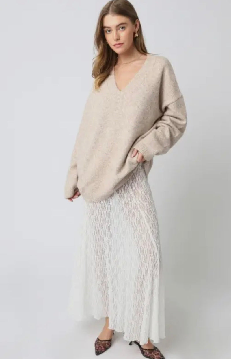 JT2025-142 V-Neck Sweater