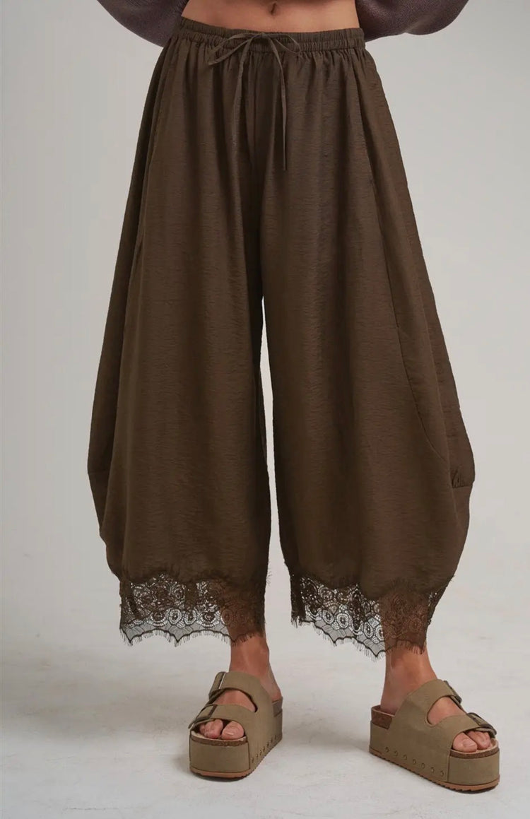 Bon Ballon Lace Edge Pant