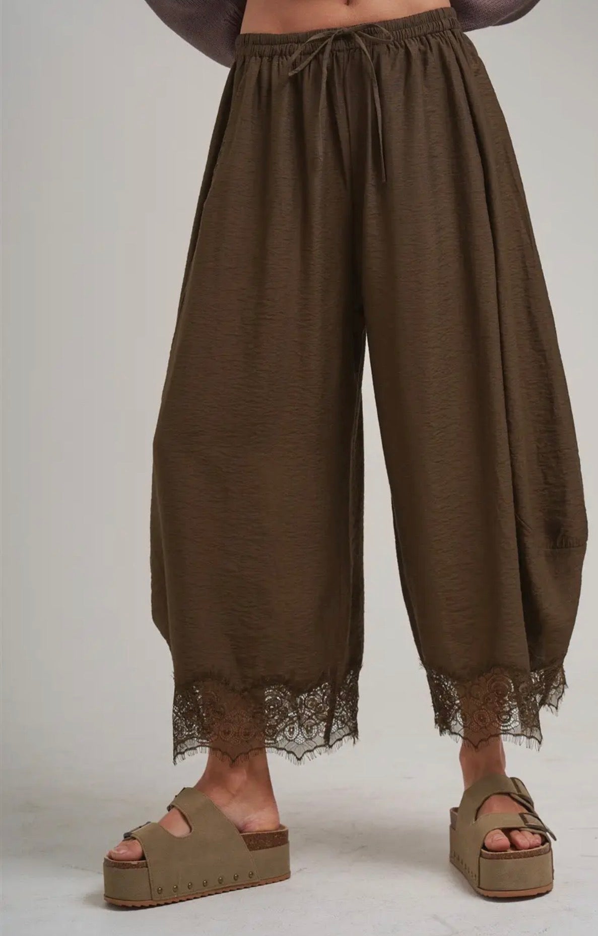 Bon Ballon Lace Edge Pant