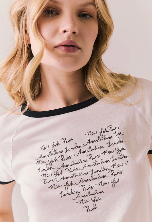CWA417-CHA8091-WHT City T-Shirt