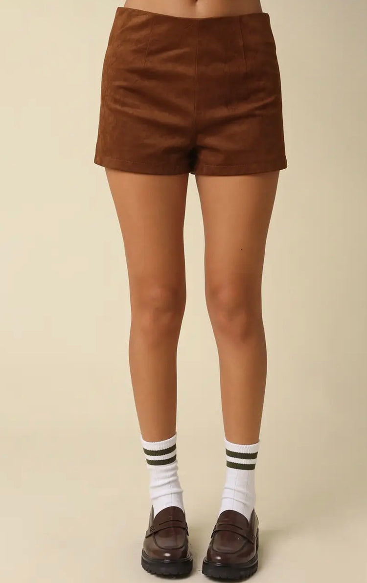 Sana Suede Shorts
