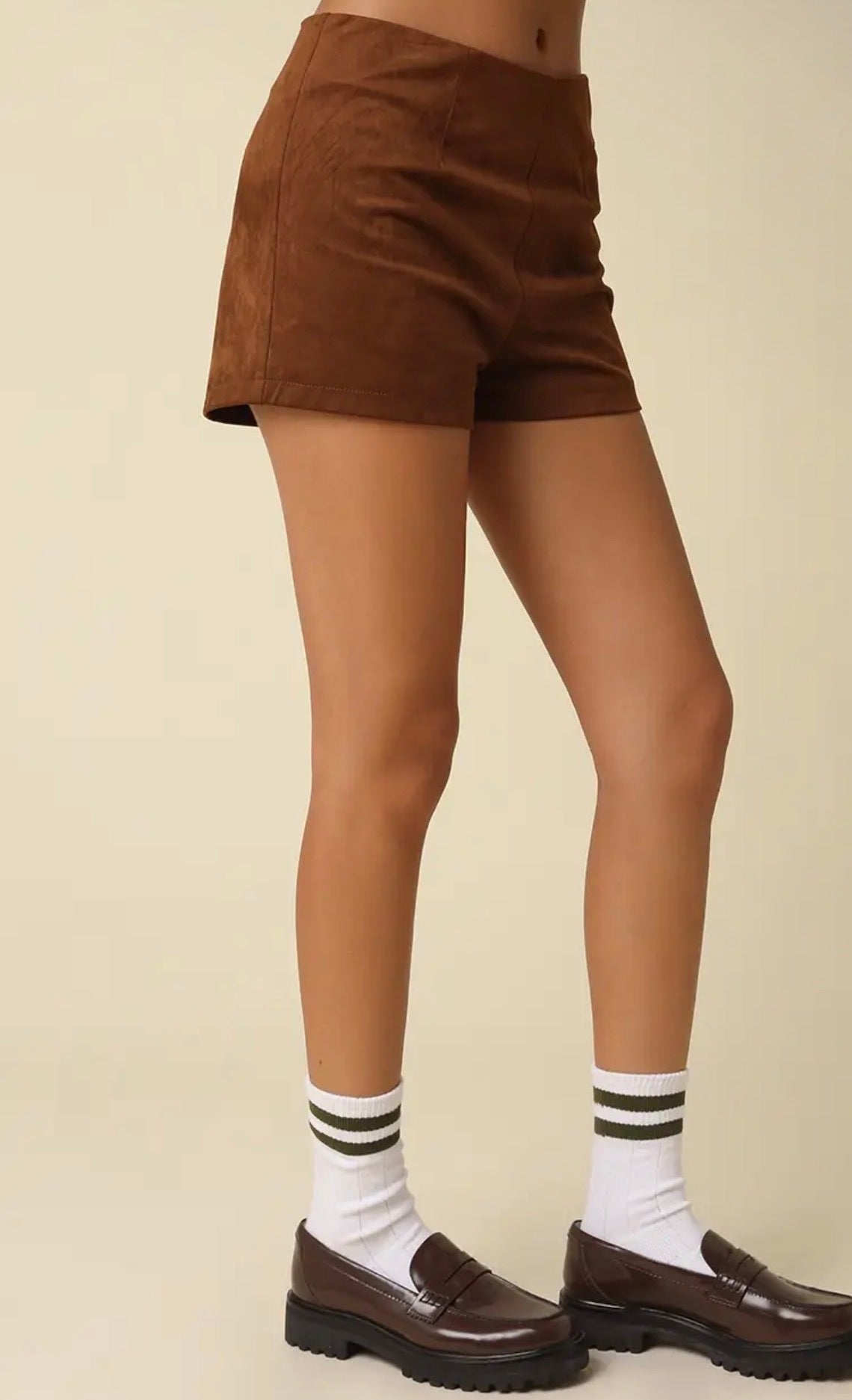 Sana Suede Shorts